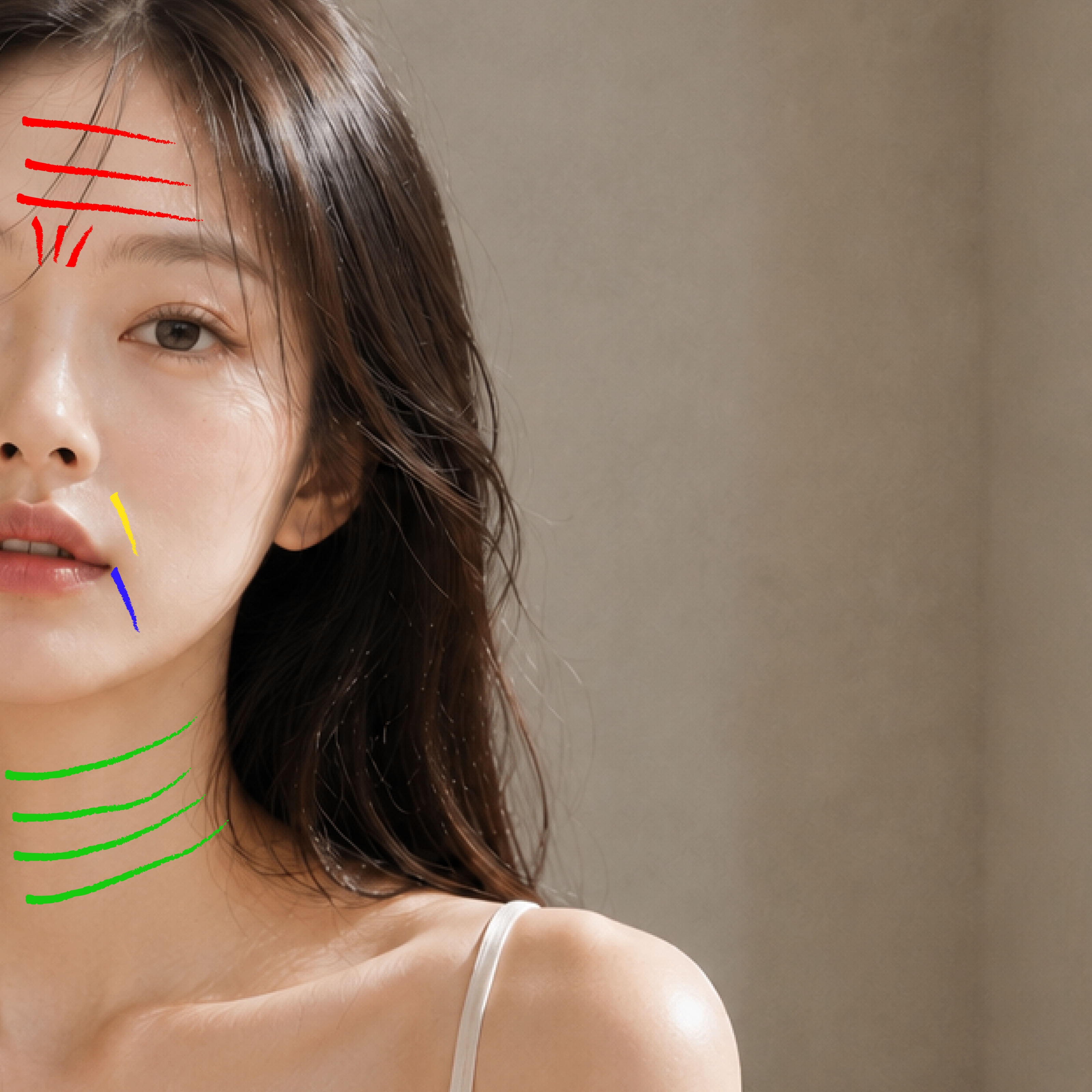 주름필러 시술 부위