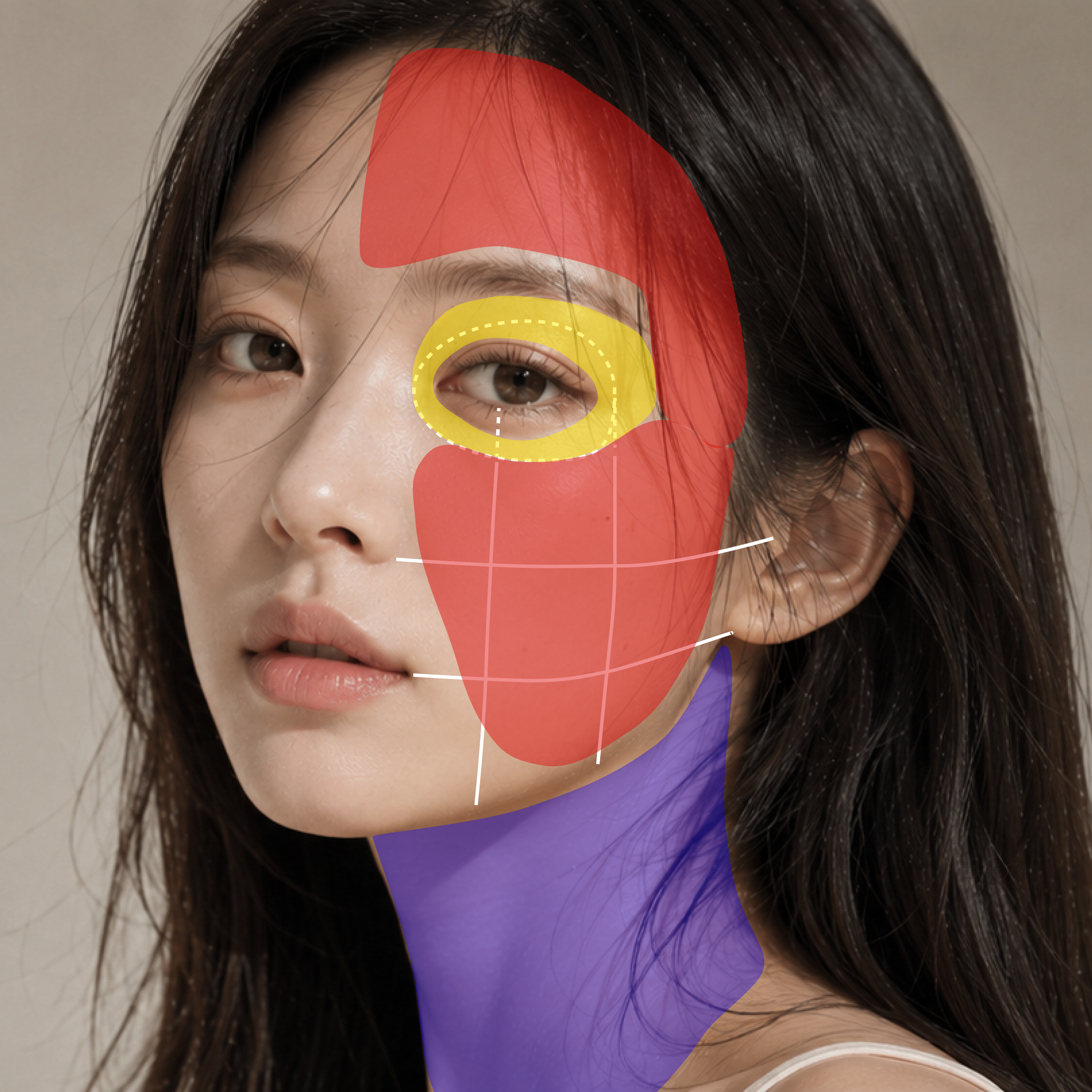 써마지 FLX 시술부위