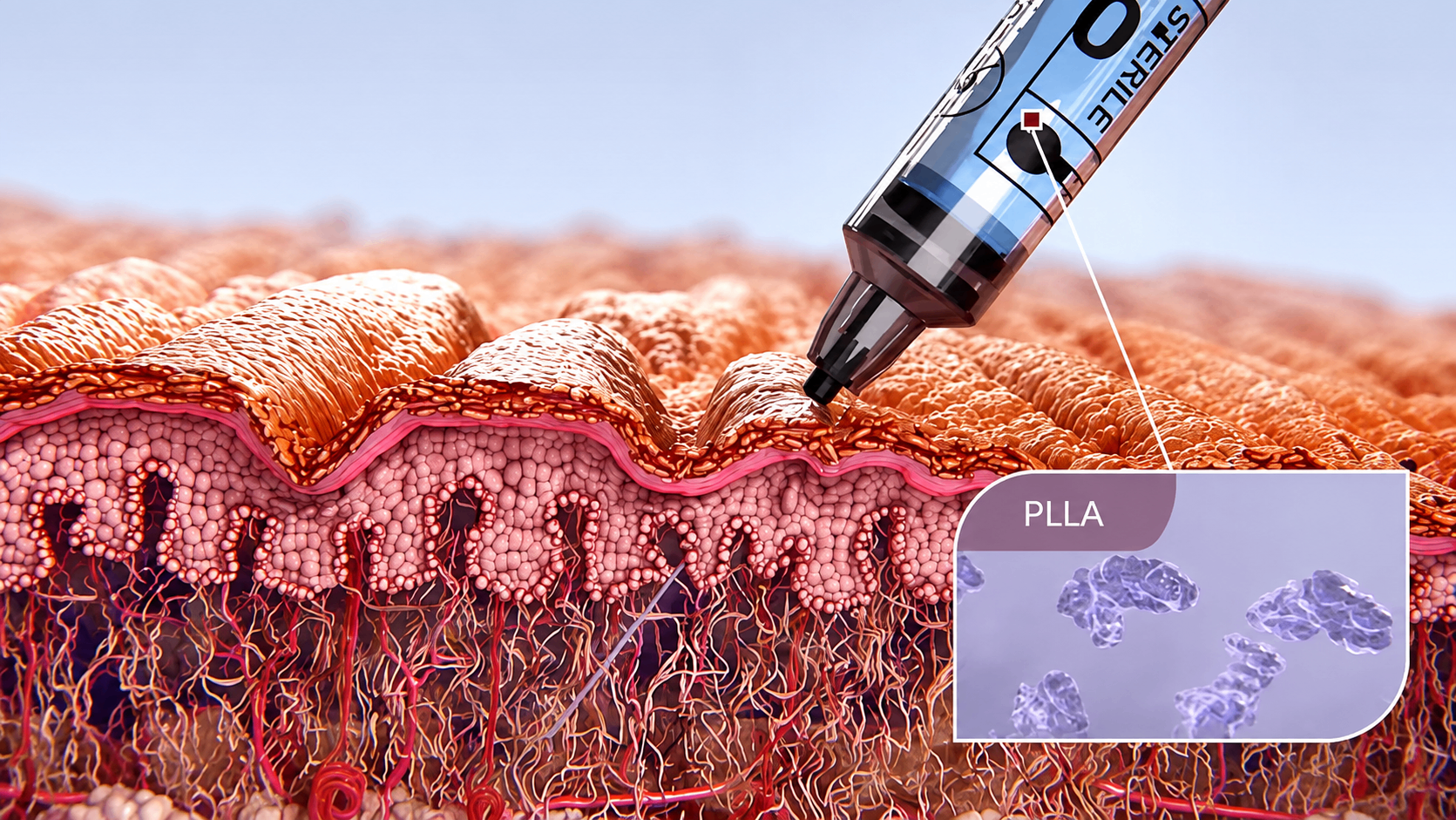 PLLA-SCA 입자